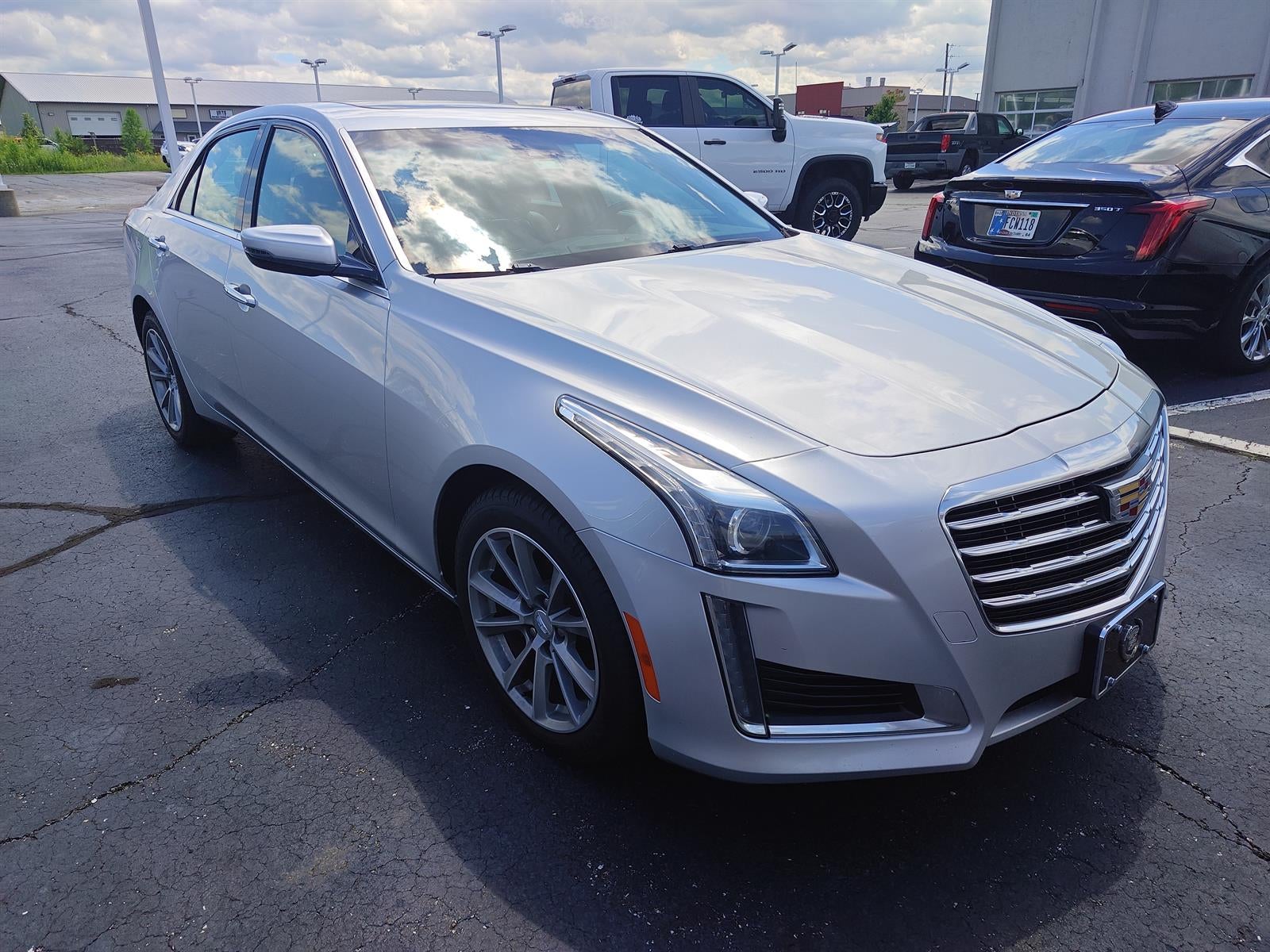 Radiant Silver Metallic 2019 Cadillac CTS Sedan All-Wheel Drive Automatic