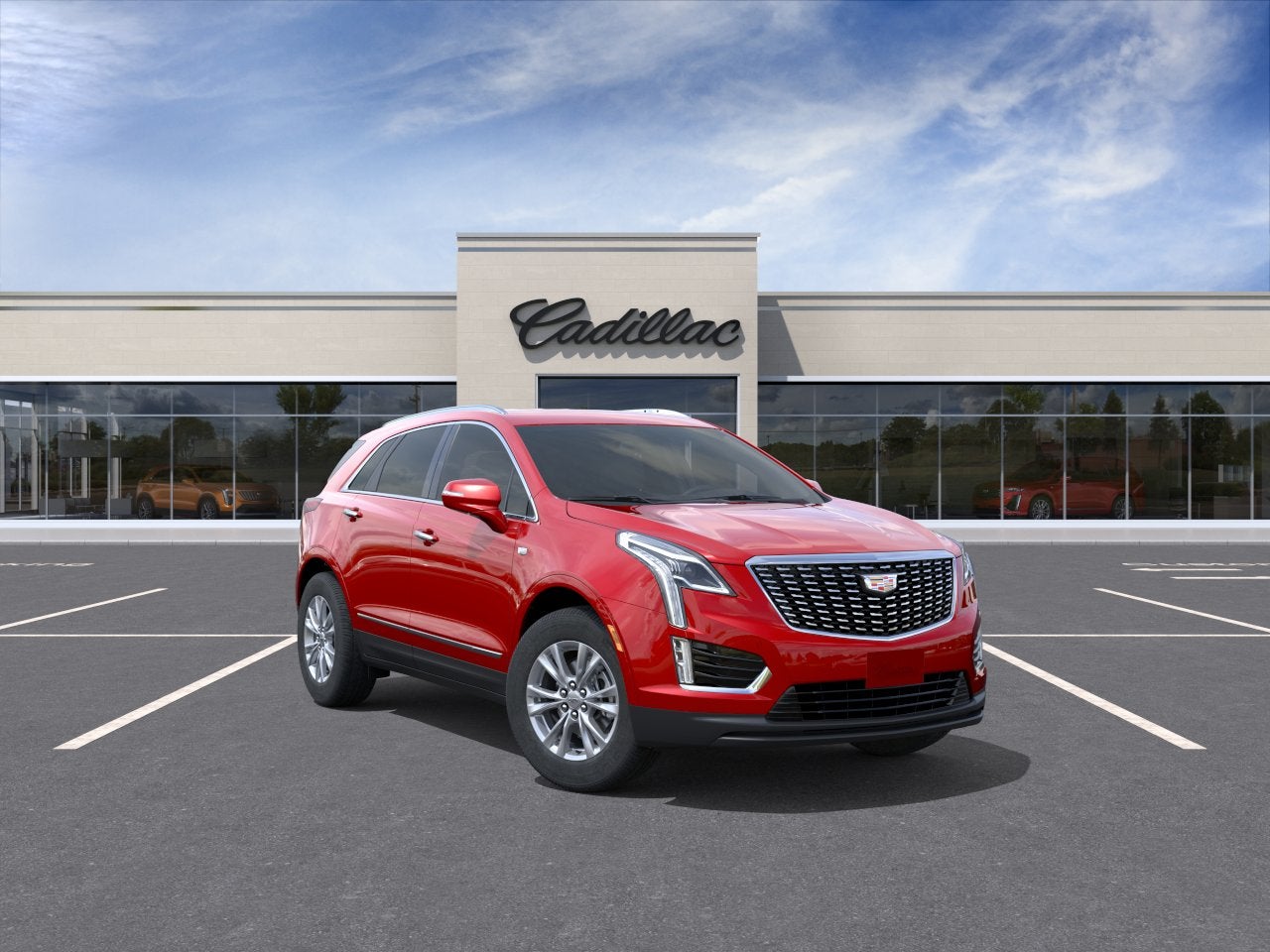Radiant Red Tintcoat 2026 Cadillac XT5 SUV / Crossover Four-Wheel Drive Automatic