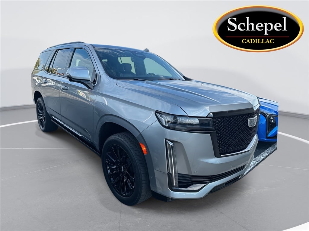Argent Silver Metallic 2024 Cadillac Escalade SUV / Crossover Four-Wheel Drive Automatic