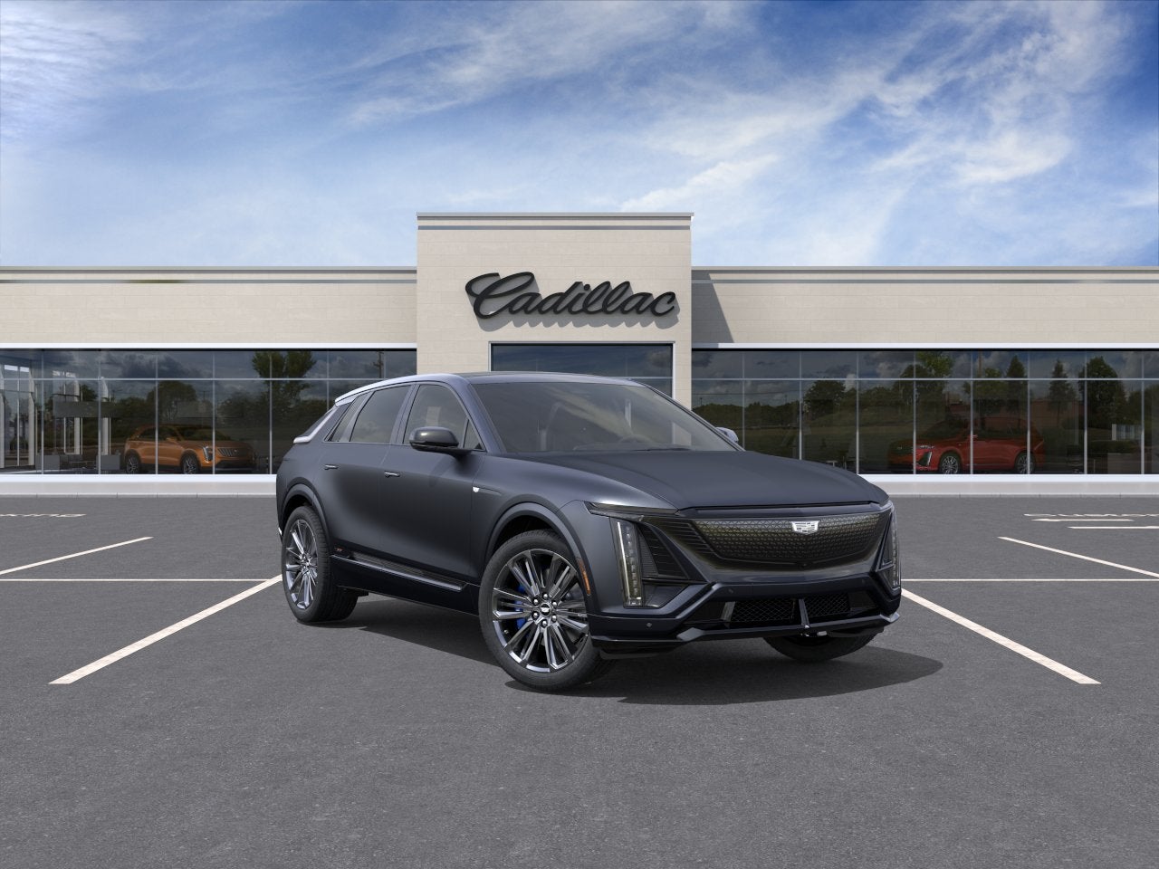 Midnight Stone Frost 2027 Cadillac LYRIQ-V SUV / Crossover All-Wheel Drive Automatic