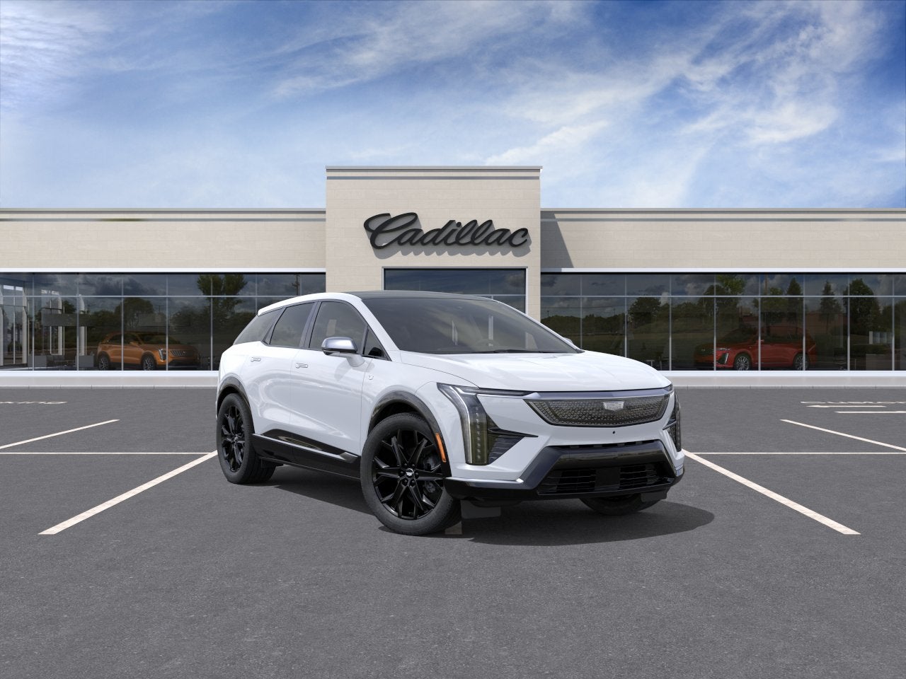Vibrant White Tricoat 2027 Cadillac OPTIQ SUV / Crossover All-Wheel Drive Automatic