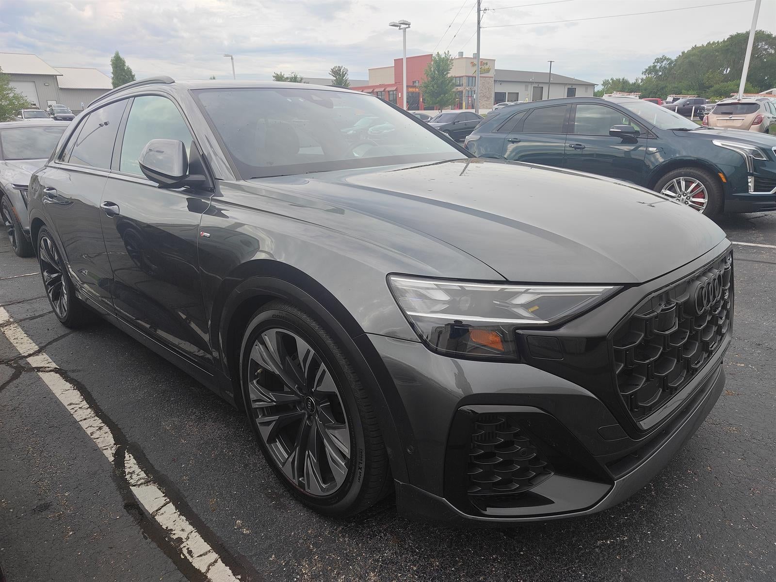 Gray 2025 Audi Q8 SUV / Crossover All-Wheel Drive Automatic