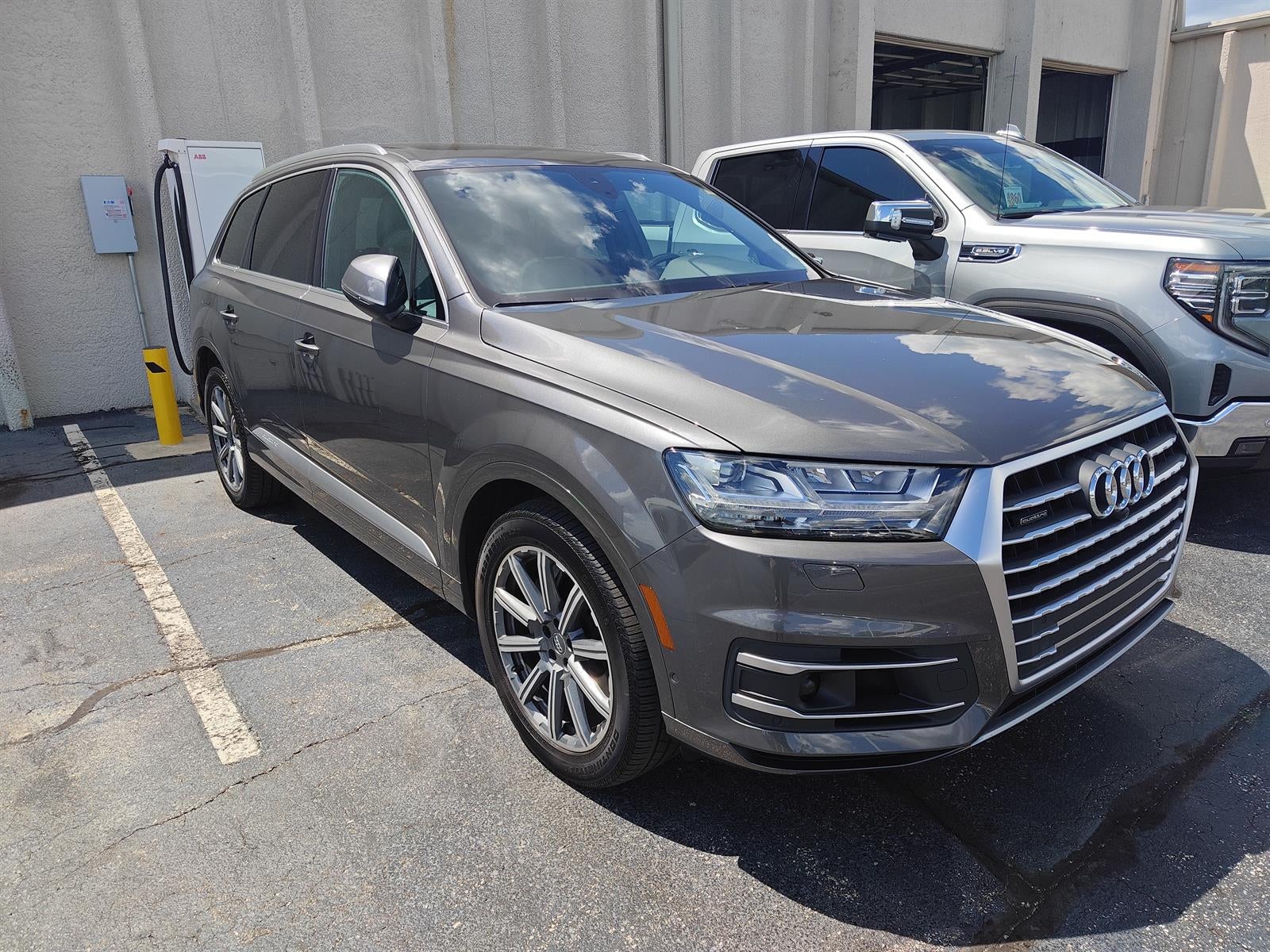 Gray 2019 Audi Q7 SUV / Crossover All-Wheel Drive Automatic