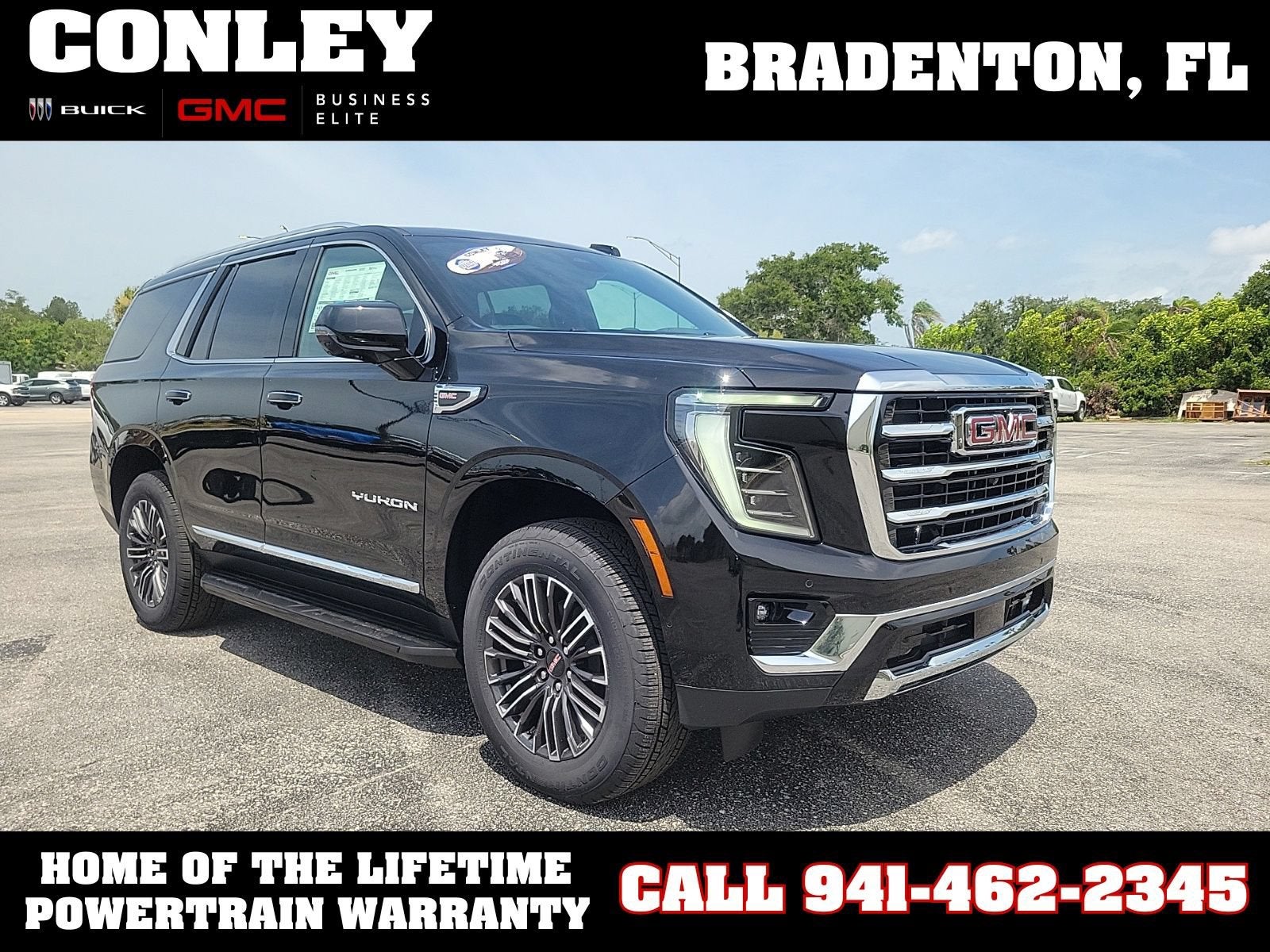 Onyx Black 2026 GMC Yukon SUV / Crossover Four-Wheel Drive Automatic