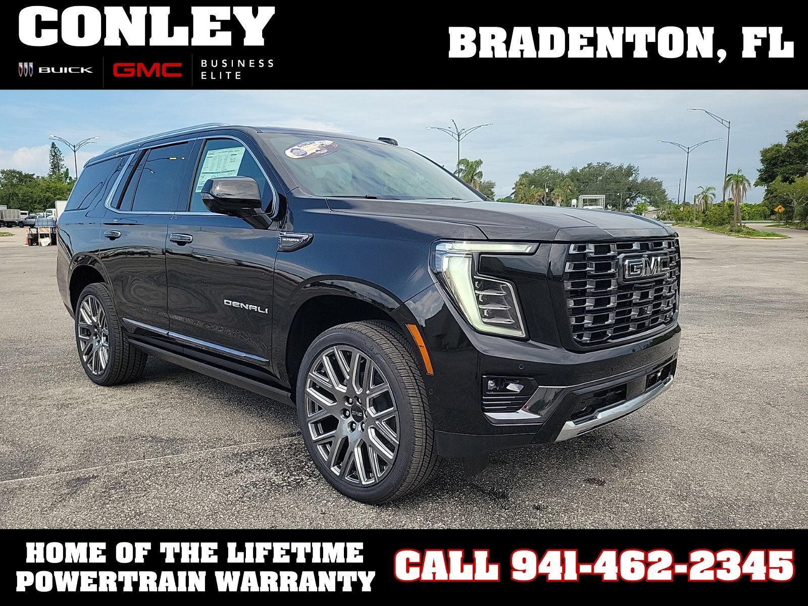 Onyx Black 2026 GMC Yukon SUV / Crossover Four-Wheel Drive Automatic