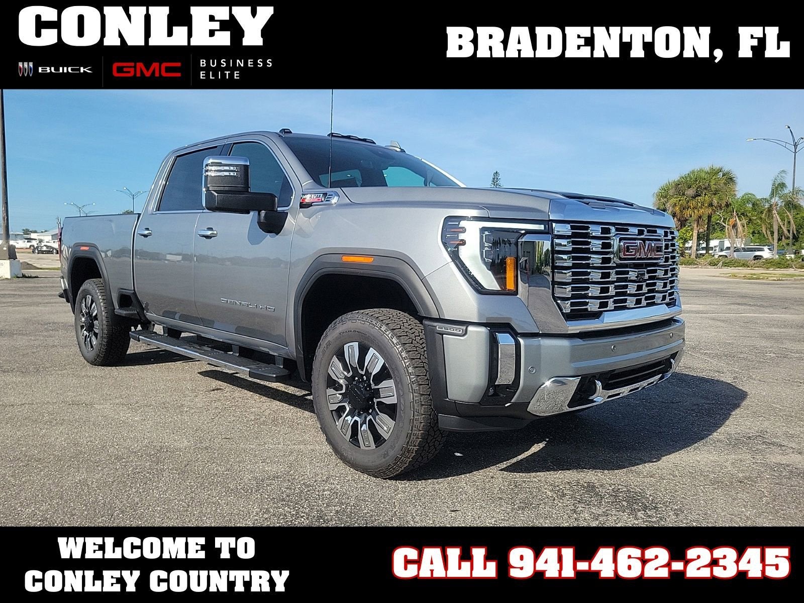 Sterling Metallic 2026 GMC Sierra 2500HD Pickup Truck Four-Wheel Drive Automatic