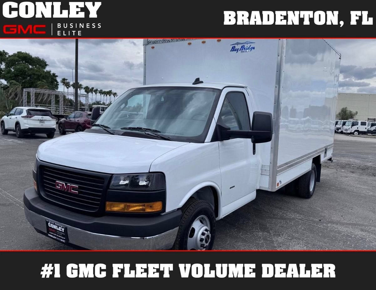 Summit White 2026 GMC Savana Chassis Van Rear-Wheel Drive Automatic