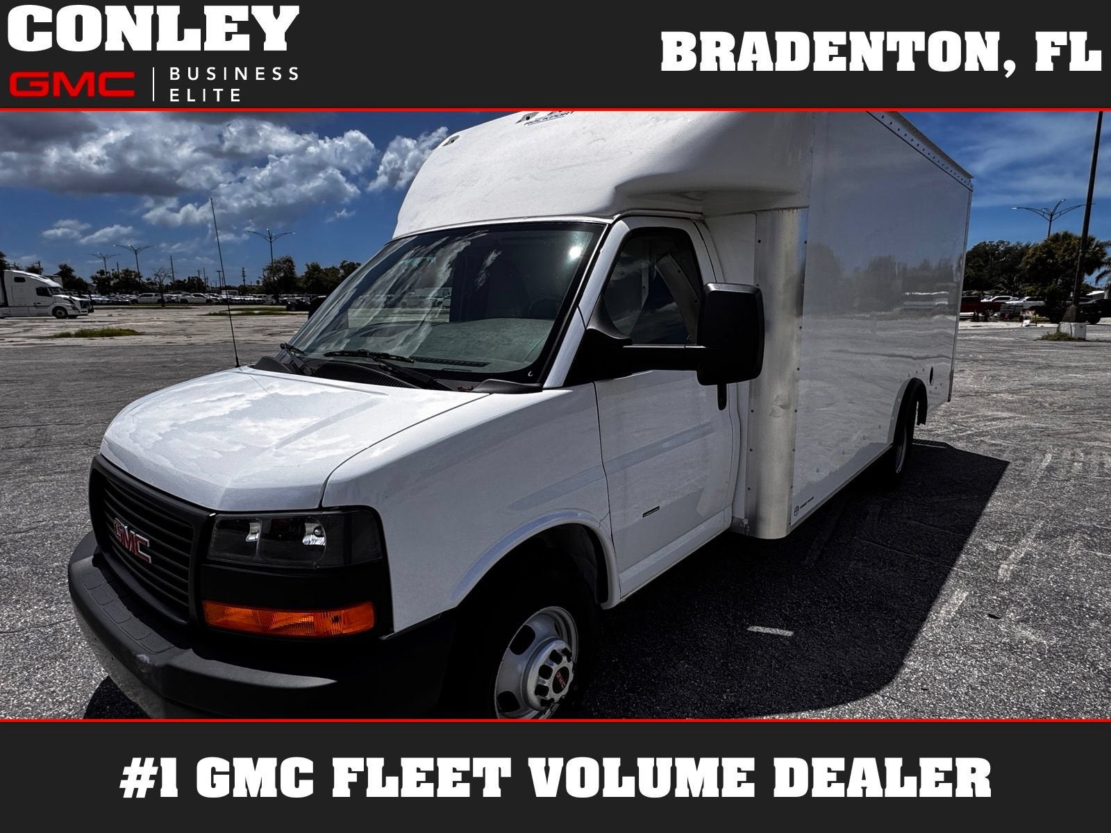 Summit White 2025 GMC Savana Chassis Van Rear-Wheel Drive Automatic