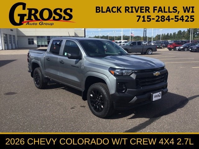Sterling Gray Metallic 2026 Chevrolet Colorado Pickup Truck 4X2 Automatic