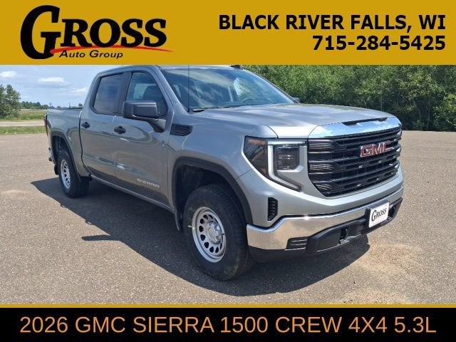 Sterling Metallic 2026 GMC Sierra 1500 Pickup Truck Four-Wheel Drive Automatic