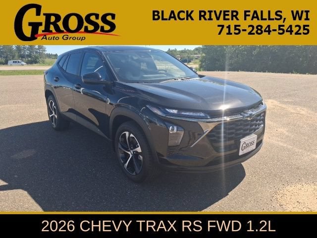 Mosaic Black Metallic 2026 Chevrolet Trax SUV / Crossover Front-Wheel Drive Automatic
