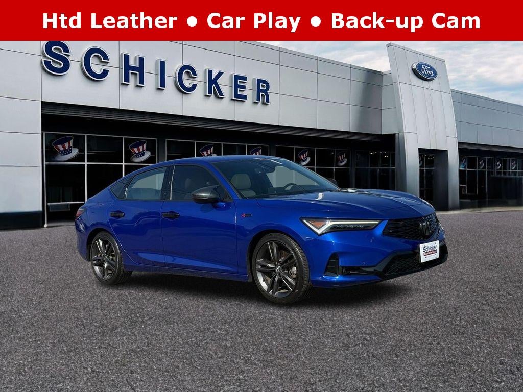 Apex Blue Pearl 2023 Acura Integra Hatchback Front-Wheel Drive Continuously Variable Transmission