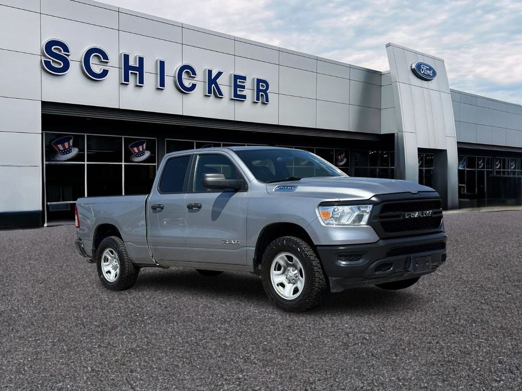 Billet Silver Metallic Clearcoat 2022 RAM 1500 Pickup Truck Four-Wheel Drive 8-Speed Automatic