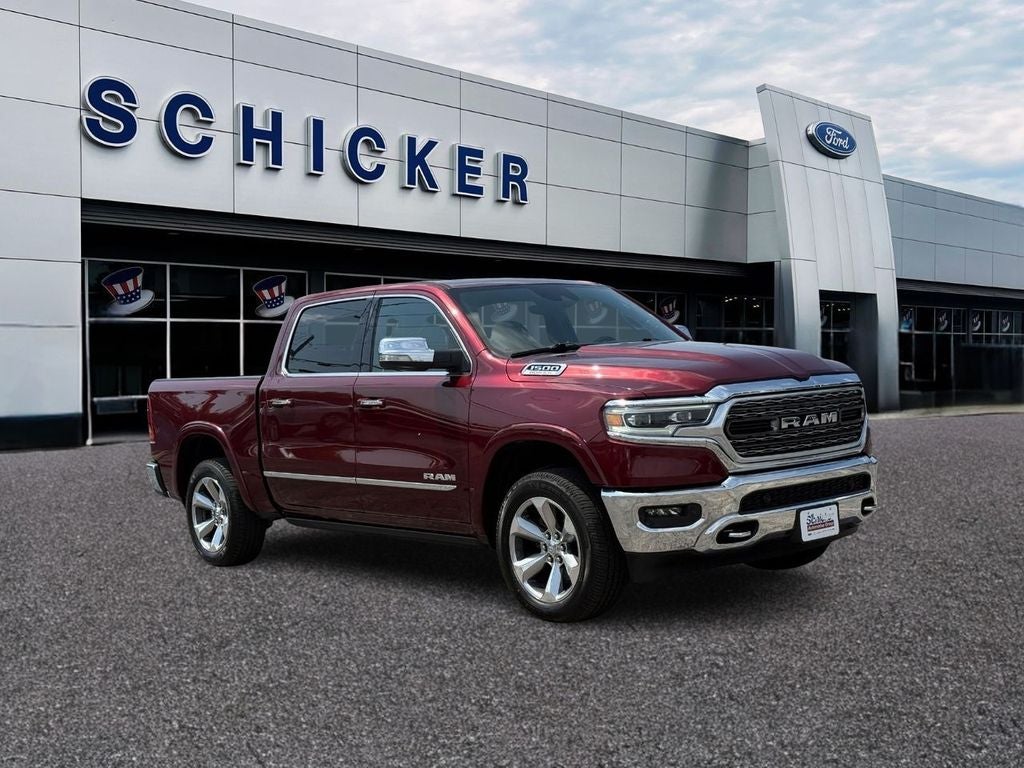 Delmonico Red Pearlcoat 2022 RAM 1500 Pickup Truck Four-Wheel Drive 8-Speed Automatic
