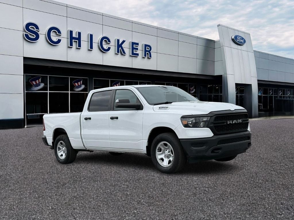 Bright White Clearcoat 2023 RAM 1500 Pickup Truck Four-Wheel Drive 8-Speed Automatic