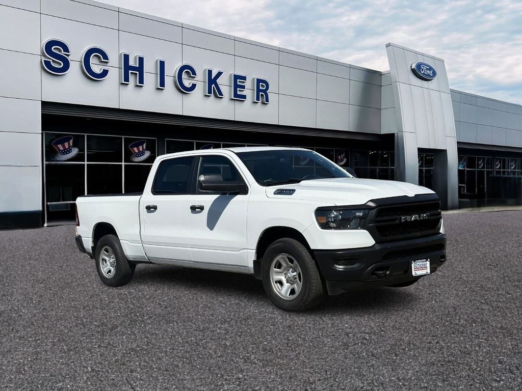Bright White Clearcoat 2023 RAM 1500 Pickup Truck Four-Wheel Drive 8-Speed Automatic