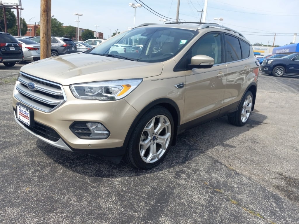 White Gold Metallic 2017 Ford Escape SUV / Crossover Front-Wheel Drive 6-Speed Automatic