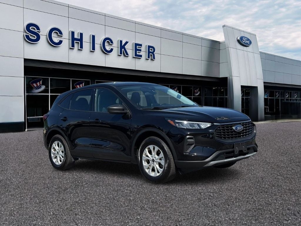 Agate Black Metallic 2025 Ford Escape SUV / Crossover All-Wheel Drive 8-Speed Automatic
