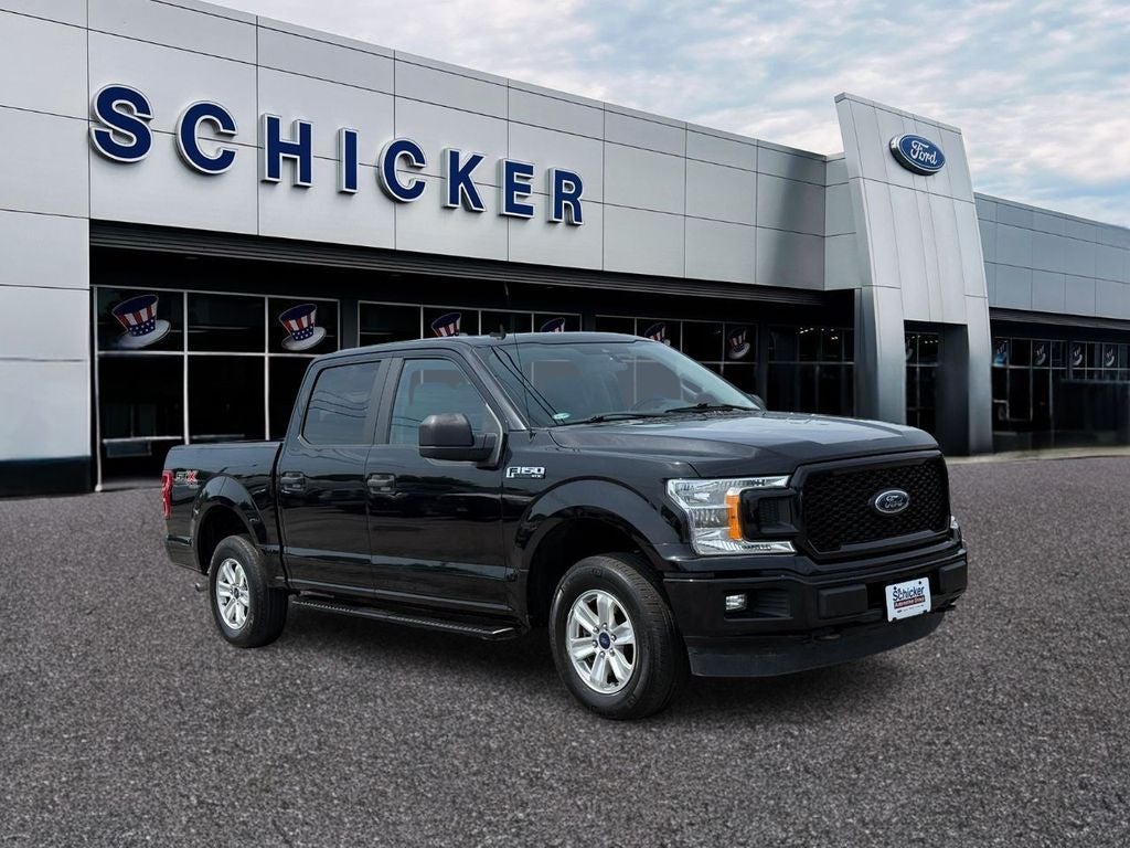 Agate Black Metallic 2020 Ford F-150 Pickup Truck Four-Wheel Drive 10-Speed Automatic
