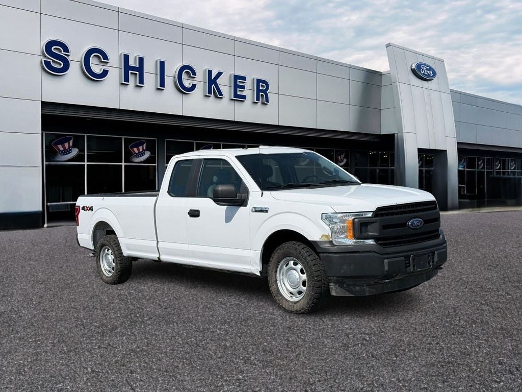 Oxford White 2018 Ford F-150 Pickup Truck Four-Wheel Drive 10-Speed Automatic
