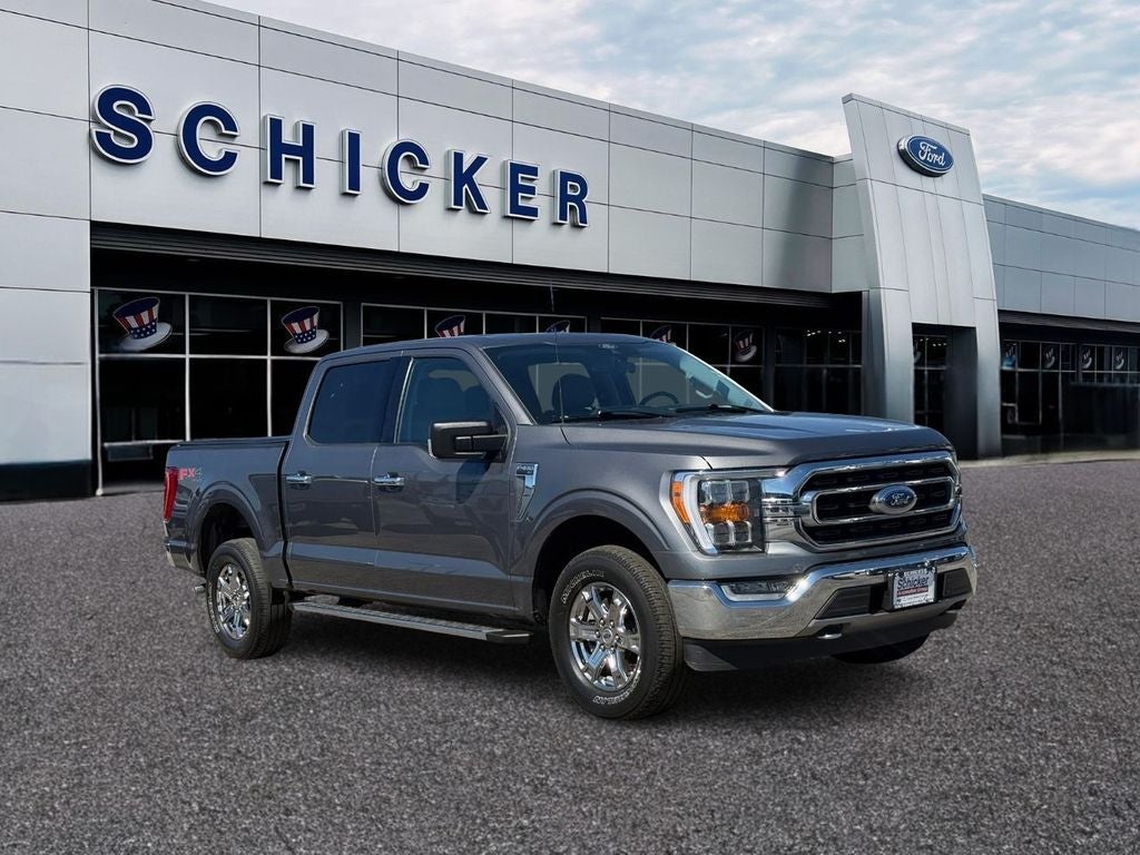 Carbonized Gray Metallic 2021 Ford F-150 Pickup Truck Four-Wheel Drive 10-Speed Automatic