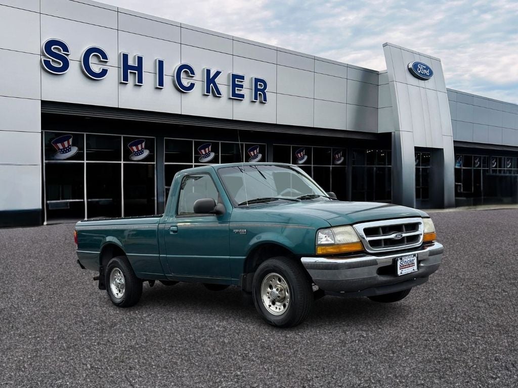 Green 1998 Ford Ranger Pickup Truck Rear-Wheel Drive 4-Speed Automatic