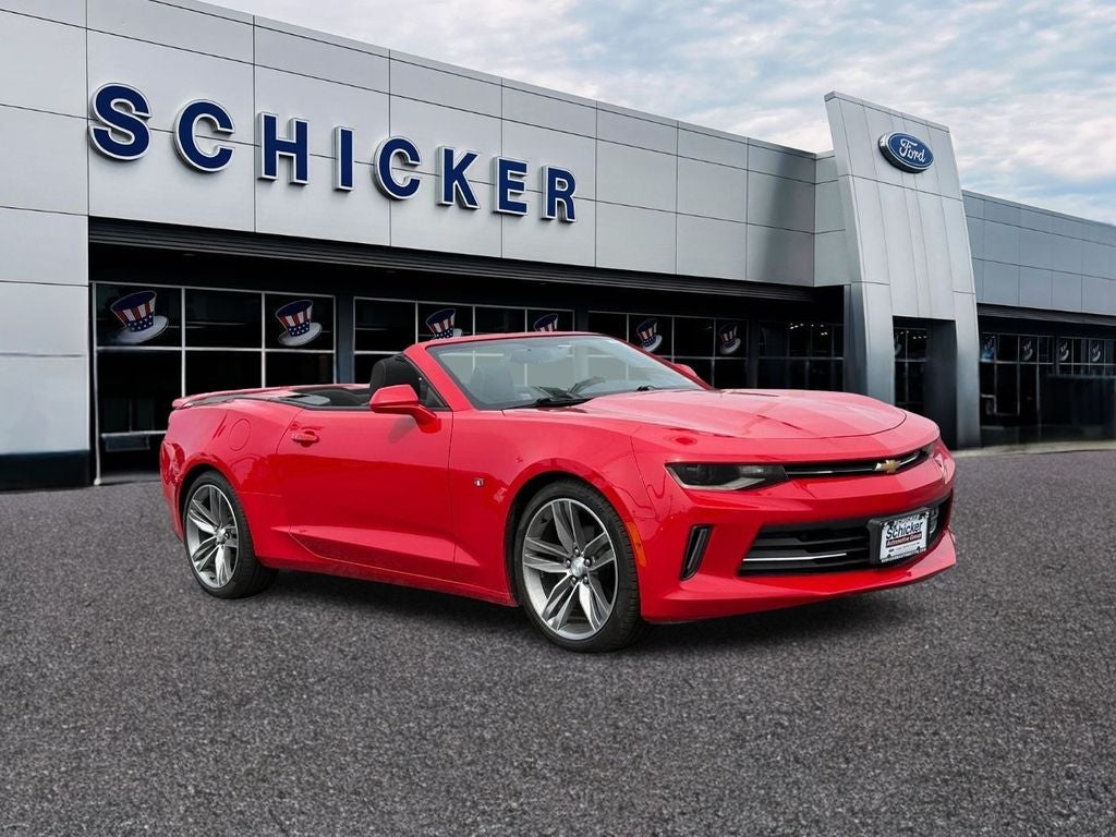 Red Hot 2017 Chevrolet Camaro Convertible Rear-Wheel Drive 8-Speed Automatic