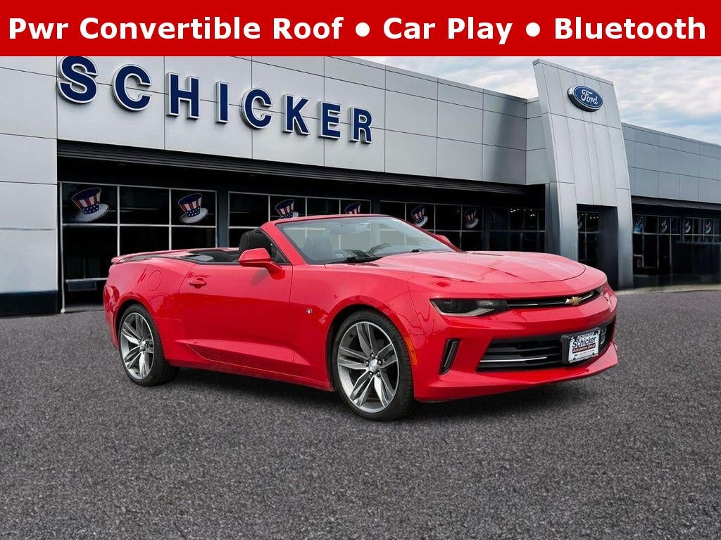 Red Hot 2017 Chevrolet Camaro Convertible Rear-Wheel Drive 8-Speed Automatic