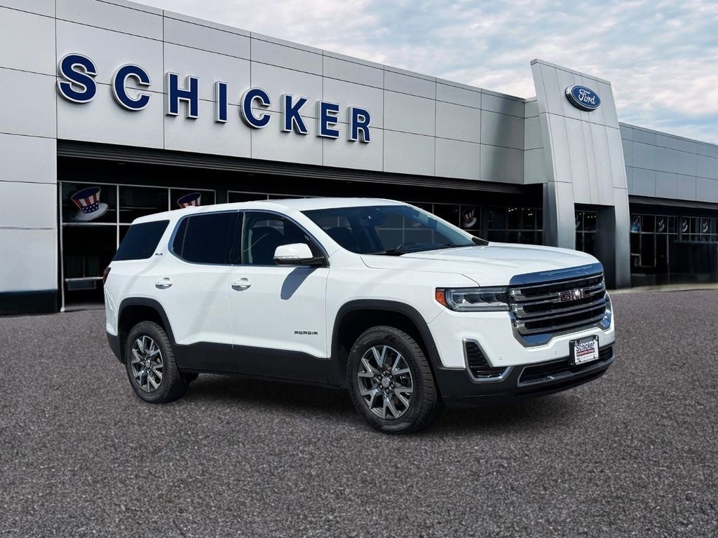 Summit White 2022 GMC Acadia SUV / Crossover Front-Wheel Drive 9-Speed Automatic