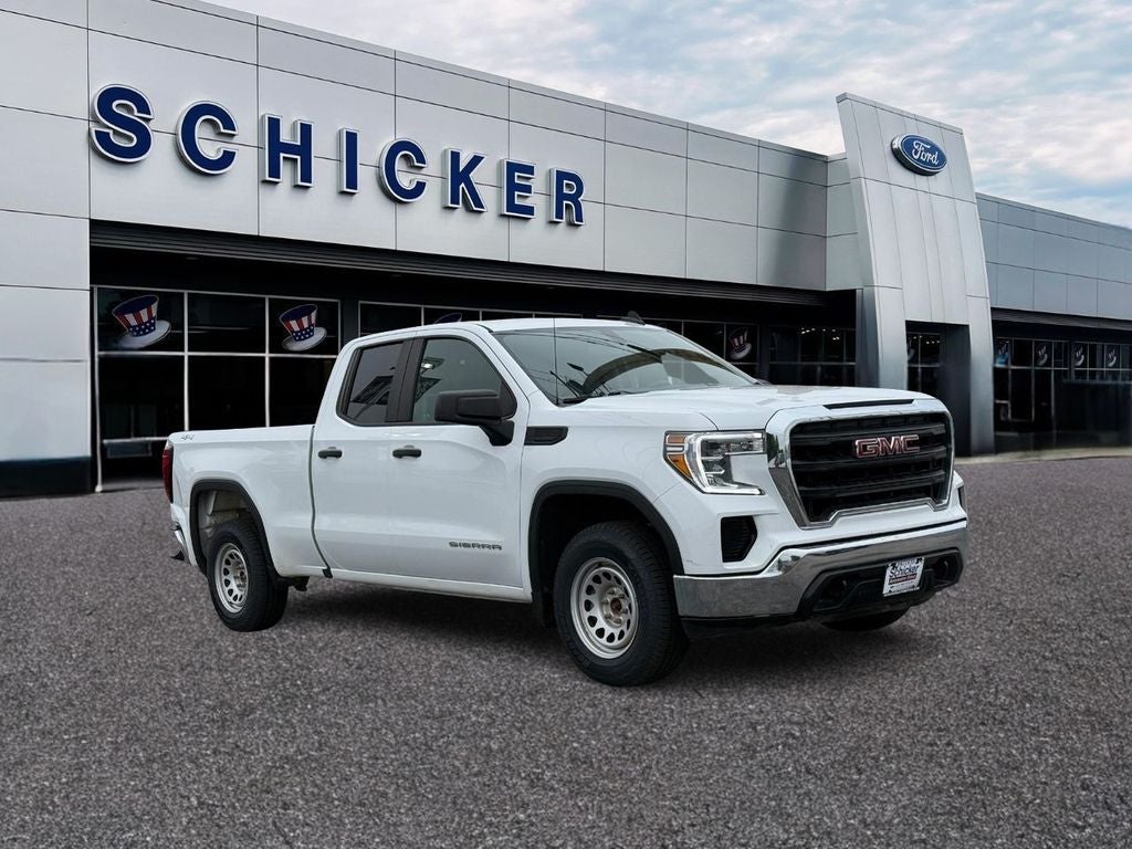 Summit White 2021 GMC Sierra 1500 Pickup Truck Four-Wheel Drive 6-Speed Automatic