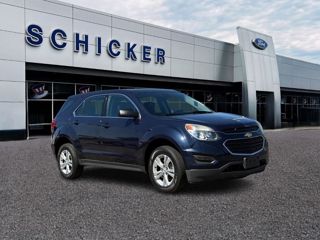 Blue Velvet Metallic 2017 Chevrolet Equinox SUV / Crossover Front-Wheel Drive 6-Speed Automatic