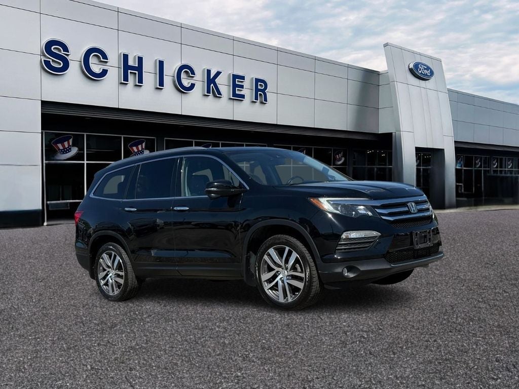 Black 2016 Honda Pilot SUV / Crossover All-Wheel Drive 9-Speed Automatic