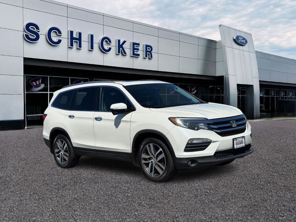 White Diamond Pearl 2017 Honda Pilot SUV / Crossover All-Wheel Drive 9-Speed Automatic