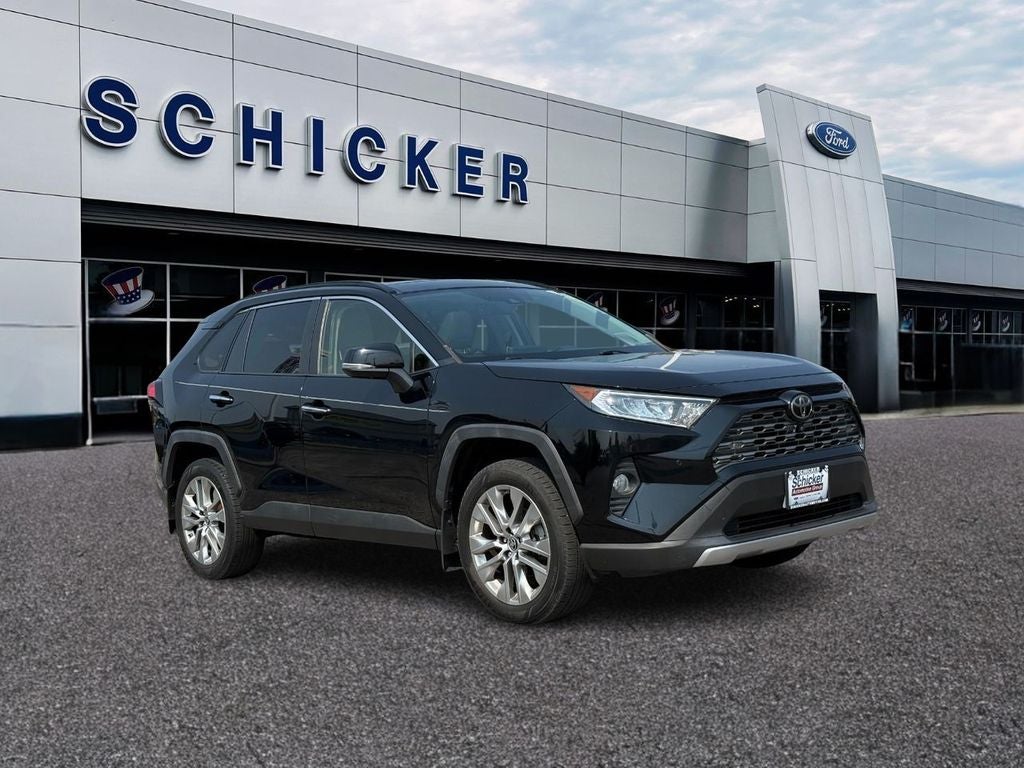 Midnight Black Metallic 2019 Toyota RAV4 SUV / Crossover All-Wheel Drive 8-Speed Automatic