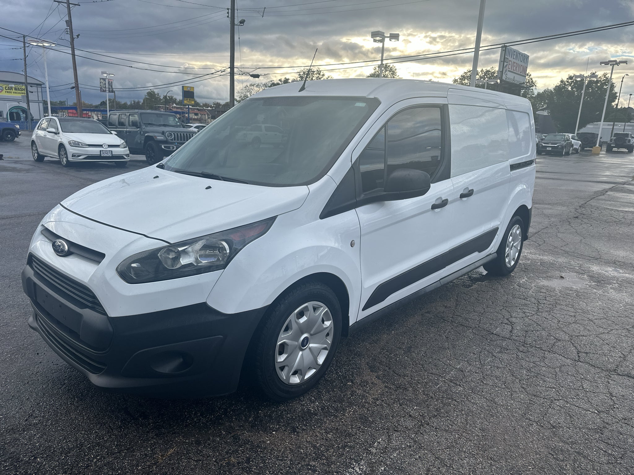  2015 Ford Transit Connect Cargo XL LWB FWD with Rear Cargo Doors   