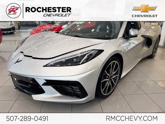 Blade Silver Metallic 2026 Chevrolet Corvette Coupe Rear-Wheel Drive Automatic