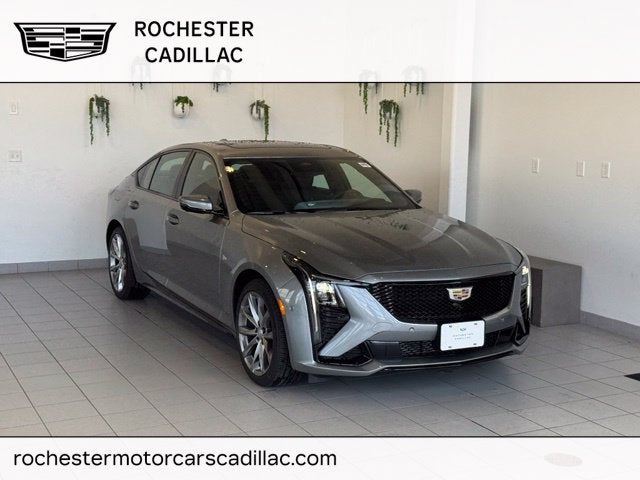 Argent Silver Metallic 2026 Cadillac CT5 Sedan All-Wheel Drive Automatic