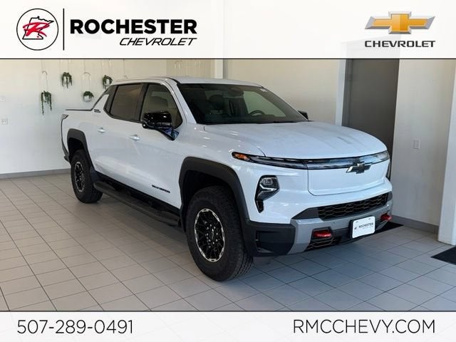 Polar White Tricoat 2026 Chevrolet Silverado EV Pickup Truck All-Wheel Drive Automatic