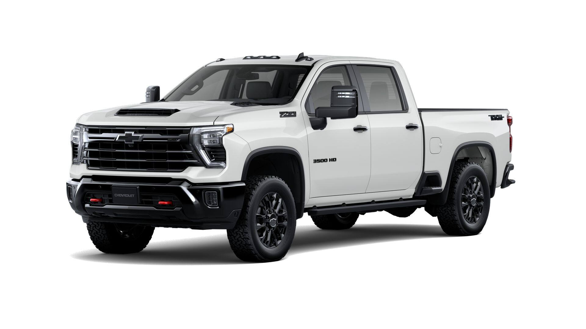 Summit White 2026 Chevrolet Silverado 3500HD Pickup Truck Four-Wheel Drive Automatic