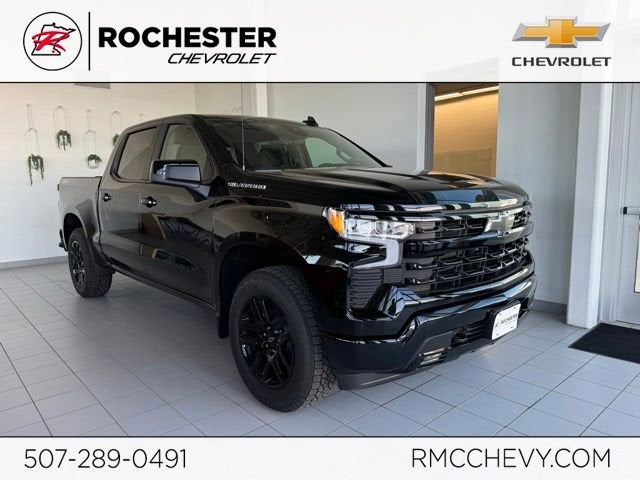 Black 2026 Chevrolet Silverado 1500 Pickup Truck Four-Wheel Drive Automatic