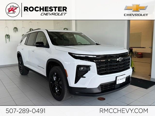 Summit White 2026 Chevrolet Traverse SUV / Crossover Four-Wheel Drive Automatic
