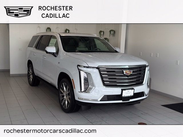 Vibrant White Tricoat 2026 Cadillac Escalade SUV / Crossover Four-Wheel Drive Automatic