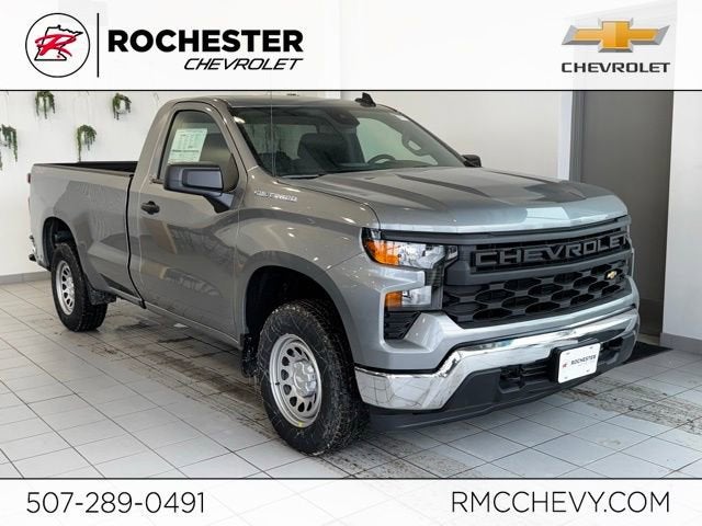 Sterling Gray Metallic 2026 Chevrolet Silverado 1500 Pickup Truck Four-Wheel Drive Automatic