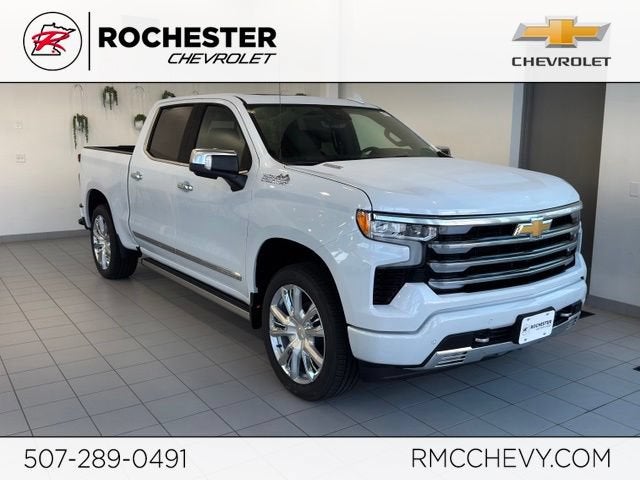 Polar White Tricoat 2026 Chevrolet Silverado 1500 Pickup Truck Four-Wheel Drive Automatic
