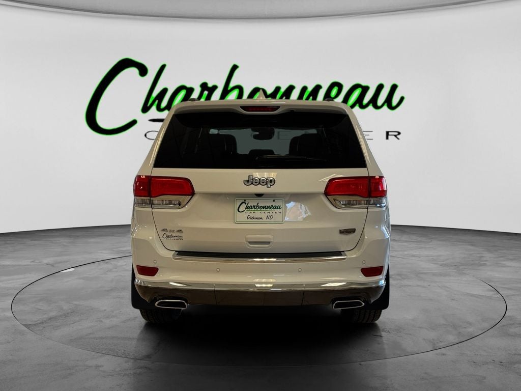 Used 2018 Bright White Clearcoat Jeep Summit 4x4 image 4