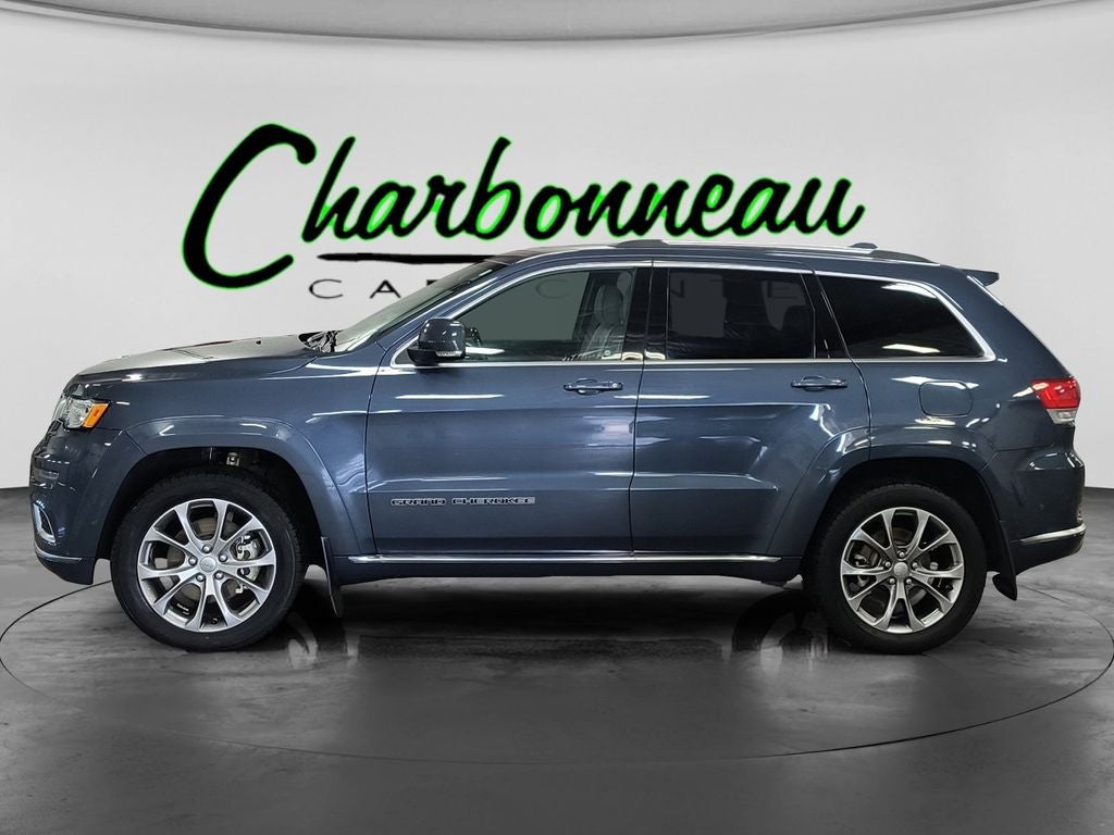Used 2021 Slate Blue Pearlcoat Jeep Summit 4x4 image 2