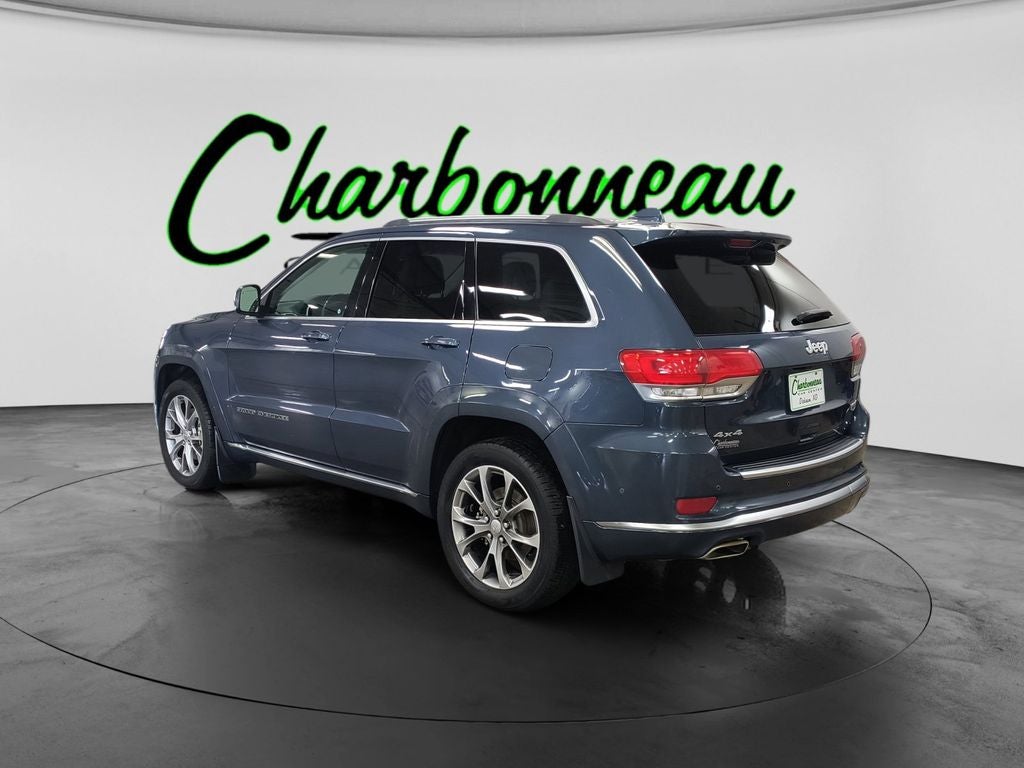 Used 2021 Slate Blue Pearlcoat Jeep Summit 4x4 image 3