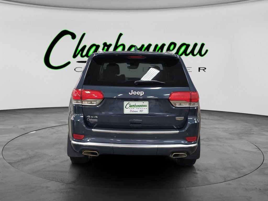 Used 2021 Slate Blue Pearlcoat Jeep Summit 4x4 image 4