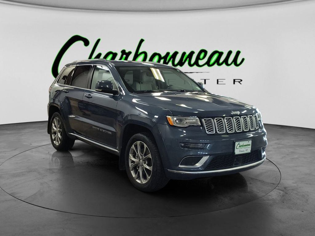 Used 2021 Slate Blue Pearlcoat Jeep Summit 4x4 image 7