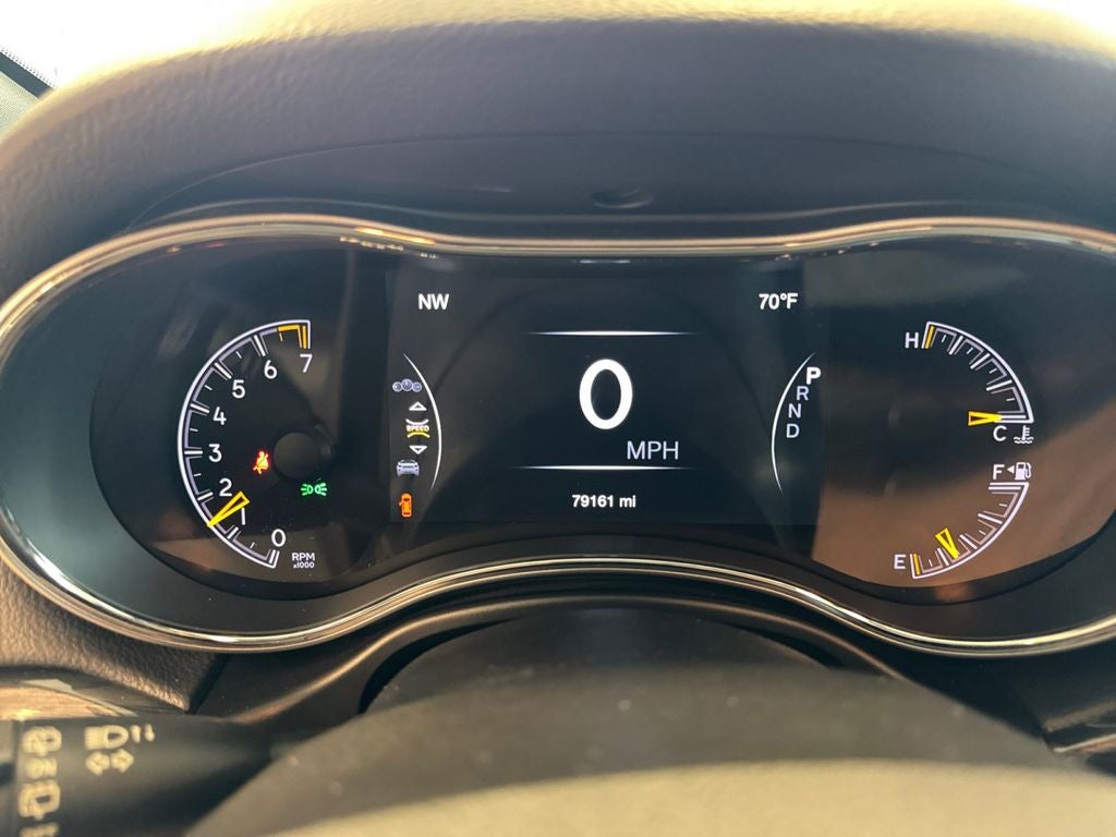 Used 2017 Velvet Red Pearlcoat Jeep Trailhawk 4x4 image 14
